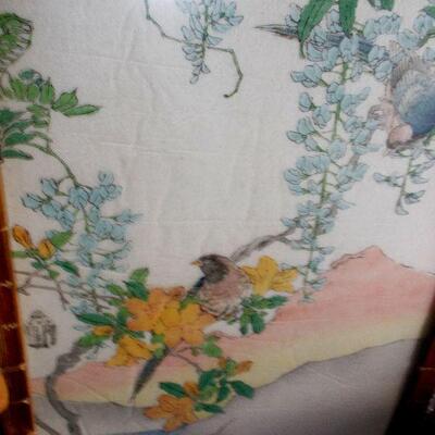 Beautiful Vintage Japanese Painting on Rice Paper