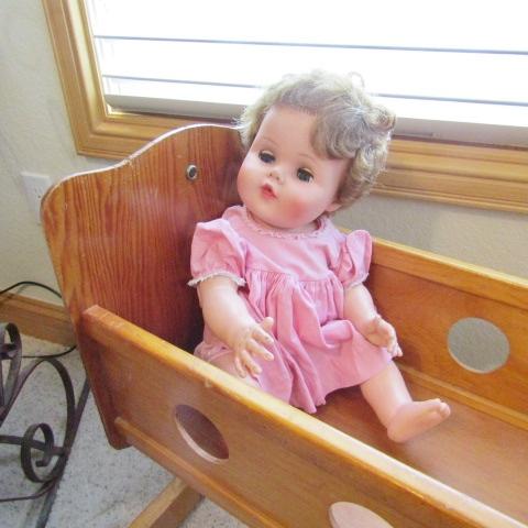 Little colorado best sale wooden doll cradle