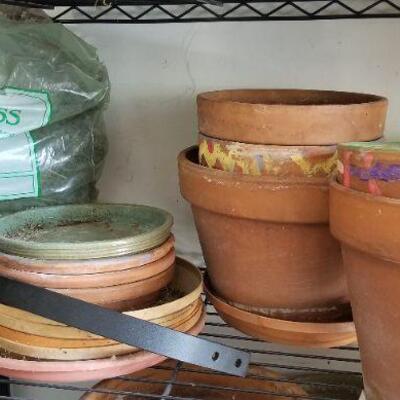 Lot 198: Huge Garden Bundle (Pots, Fertilzer and More)