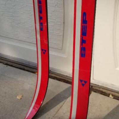 Lot 199: Vintage Pair of FISCHER Skis