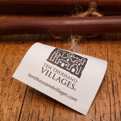 Lot 202: Ten Thousand Villages Hanging Beam