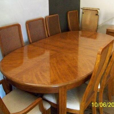3 Dining room table and chairs