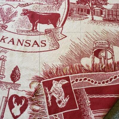 Lot 226: (2) Kansas Blankets (One New in Package)