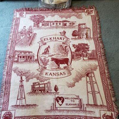 Lot 226: (2) Kansas Blankets (One New in Package)
