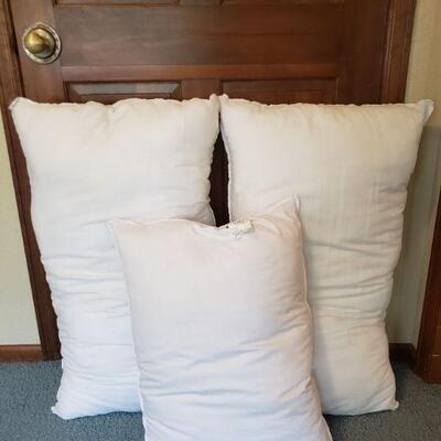 Lot 231: Pillow lot (2 King, 1 Regular)