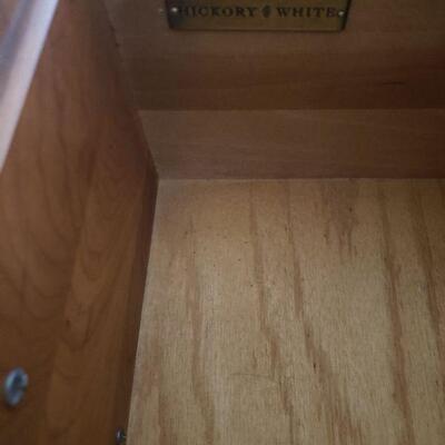 Lot 248: Hickory White Dresser