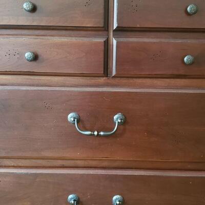 Lot 248: Hickory White Dresser