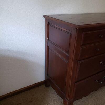 Lot 248: Hickory White Dresser