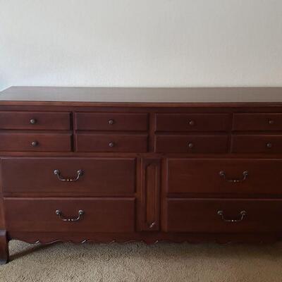 Lot 248: Hickory White Dresser