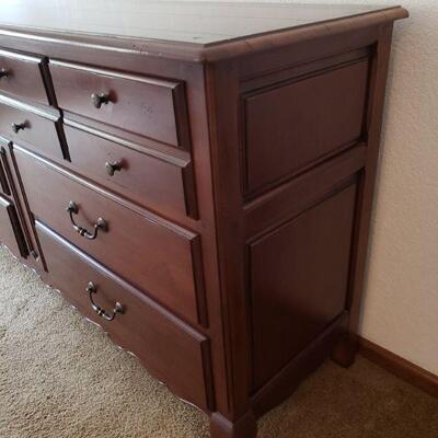 Lot 248: Hickory White Dresser