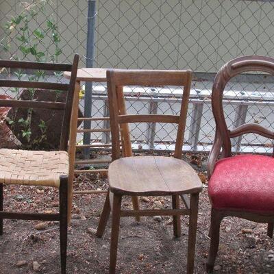 Lot 118- Collection of Chairs and Stool