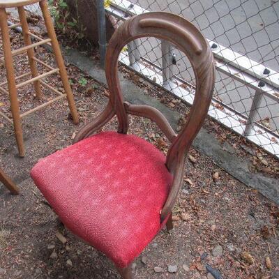 Lot 118- Collection of Chairs and Stool