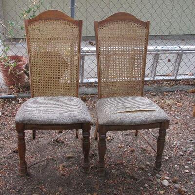 Lot 120- Set of Vintage Chairs