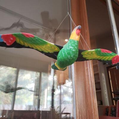 Lot 273: Handpainted Bird