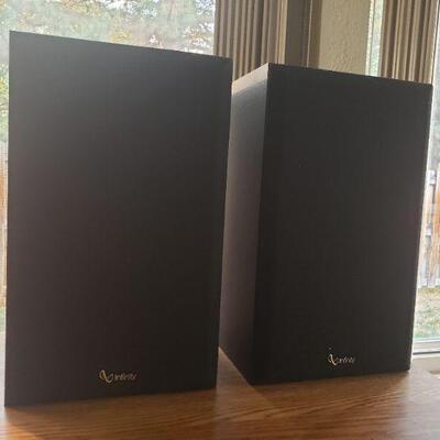 Lot 279: Infinity Speakers 