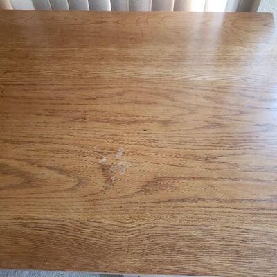 Lot 280: Antique Library Desk 60 Ã— 29.75 Ã—