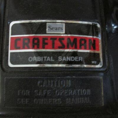 Lot 122- Sears Craftsman Orbital Sander