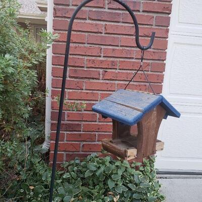 Lot 297: Birdhouse and Yard Hook