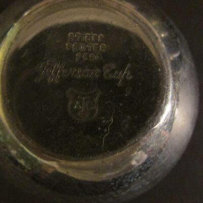 Lot 146- Collection of Stieff Jefferson Cups