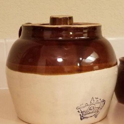 Lot #304: Vintage #2 Jug w/ 10 Mugs