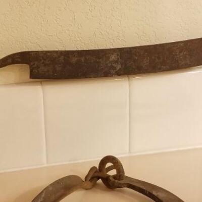 Lot #305: Antique Pair of Tools Farmhouse