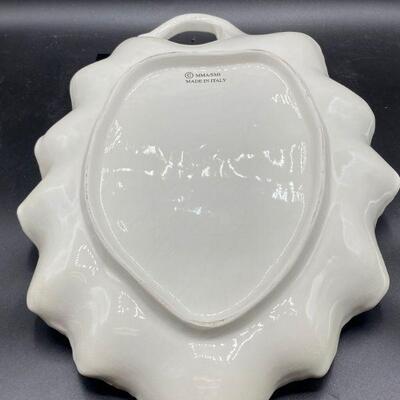 Leaf Shaped Serving Plate made in Italy