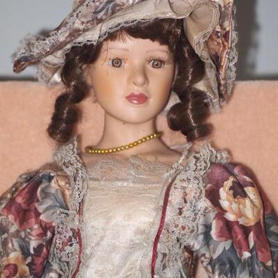 Porcelain  Collectable  doll 
