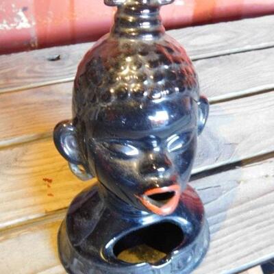 Tribal Theme Incense Burner-Made in Japan (90)