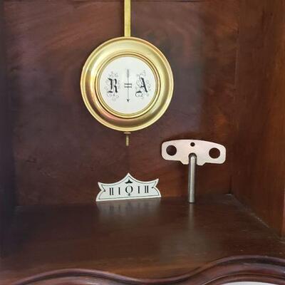 Wooden wall clock