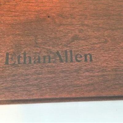 Lot #4  Set of 3 Ethan Allen Nesting Tables