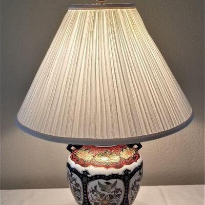 Lot #6  Asian Style Table Lamp - classic design