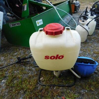 Large Collection of Outdoor Pump Sprayers, Safety Helmets, and More (A)
