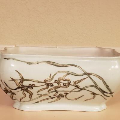 Lot 310: Handpainted Tureen and Italian Espresso Cup