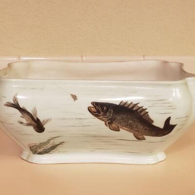 Lot 310: Handpainted Tureen and Italian Espresso Cup