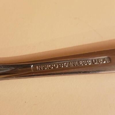 Lot 312: 44 piece Mid Century Modern Flatware Set