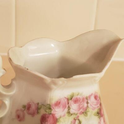 Lot 315: Antique German Sugar and Creamer