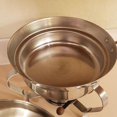 Lot 322: Mid Century Modern Chafing Dish
