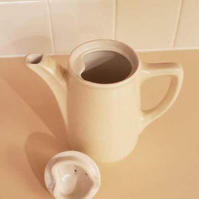 Lot 323: Vintage Coors Ceramic Small Tea Pot
