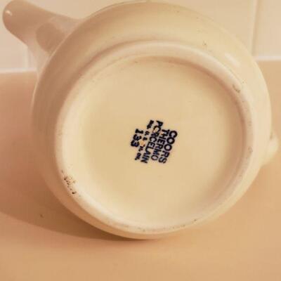 Lot 323: Vintage Coors Ceramic Small Tea Pot