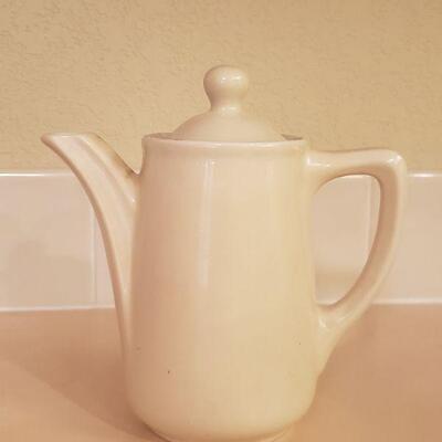 Lot 323: Vintage Coors Ceramic Small Tea Pot