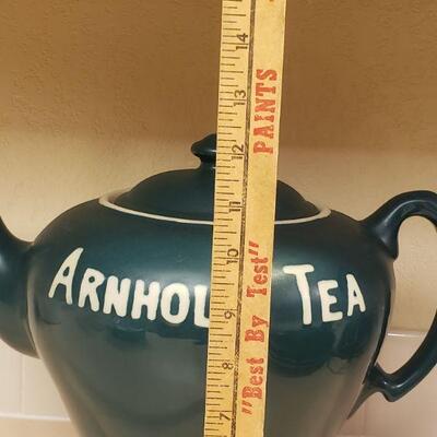Lot 342: Very Large Vintage Shenango China Arnholz Teapot