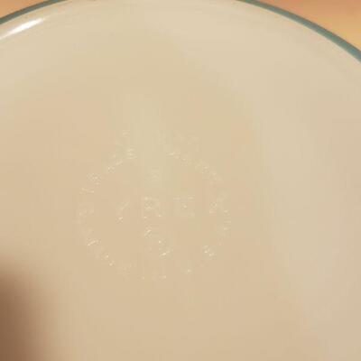 Lot 343: Vintage Blue Pilgrim Pyrex