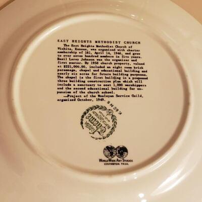 Lot 347: Vintage Church Plate Lot