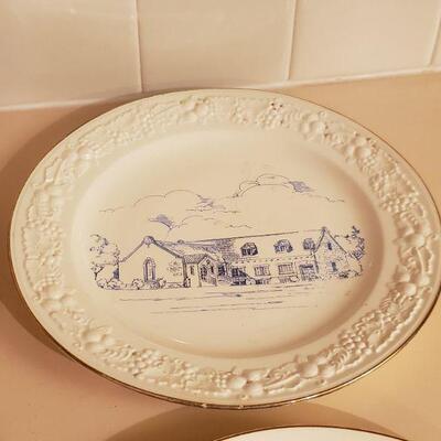 Lot 347: Vintage Church Plate Lot