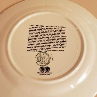 Lot 347: Vintage Church Plate Lot