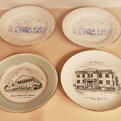 Lot 347: Vintage Church Plate Lot