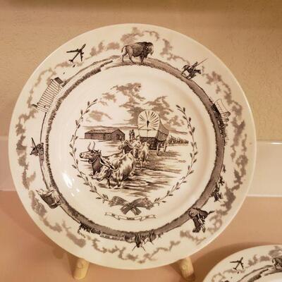 Lot 353: (2) Vintage Kansas Plates