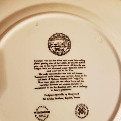 Lot 353: (2) Vintage Kansas Plates