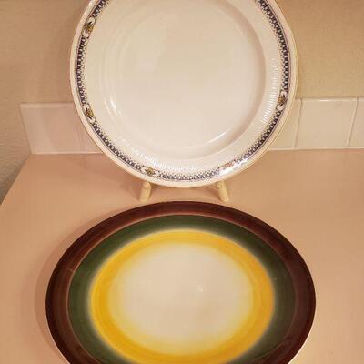 Lot 354: (2) Vintage Platters