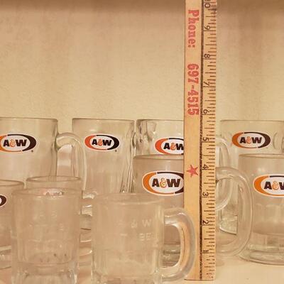 Lot 358:  Vintage A&W Mug lot